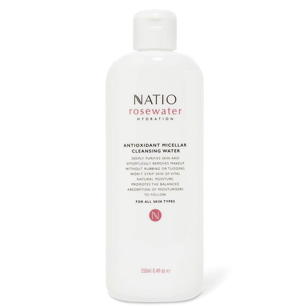 Thumbnail Natio Rosewater Micellar Cleansing Water 250Ml