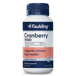 Faulding Cranberry 17000Mg 100 Capsules