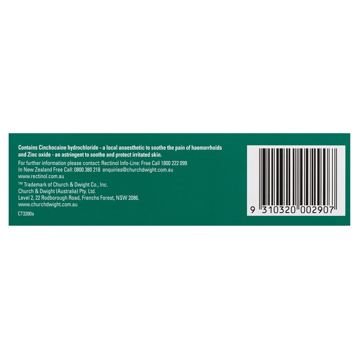 Thumbnail Rectinol Haemorrhoidal Ointment 50g