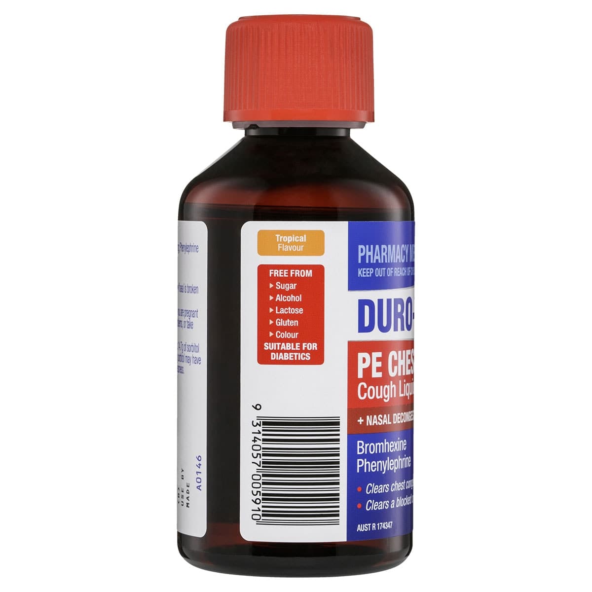 Thumbnail Durotuss PE Chesty Cough Liquid + Nasal Decongestant 200ml