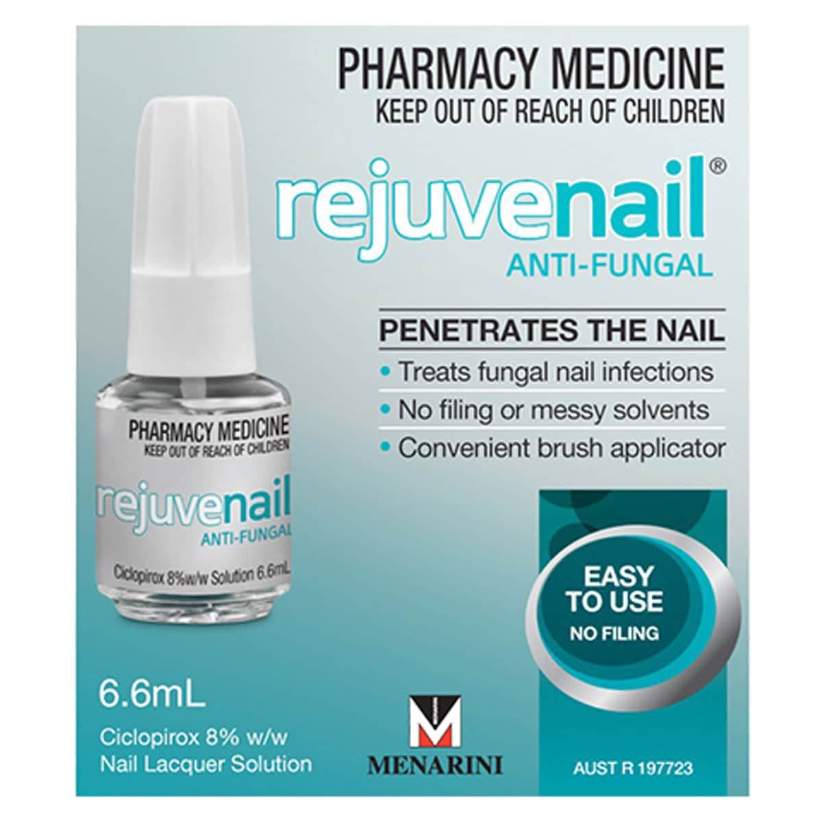 Rejuvenail Anti-Fungal Nail Lacquer 6.6ml