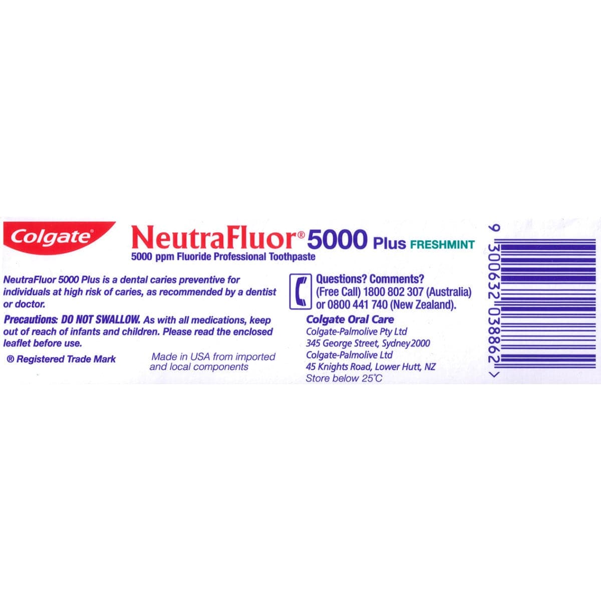 Thumbnail Colgate Neutrafluor 5000 Plus Toothpaste 56g