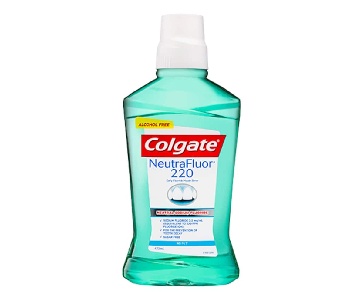 Colgate Neutrafluor 220 Alcohol Free Mouth Rinse 473Ml