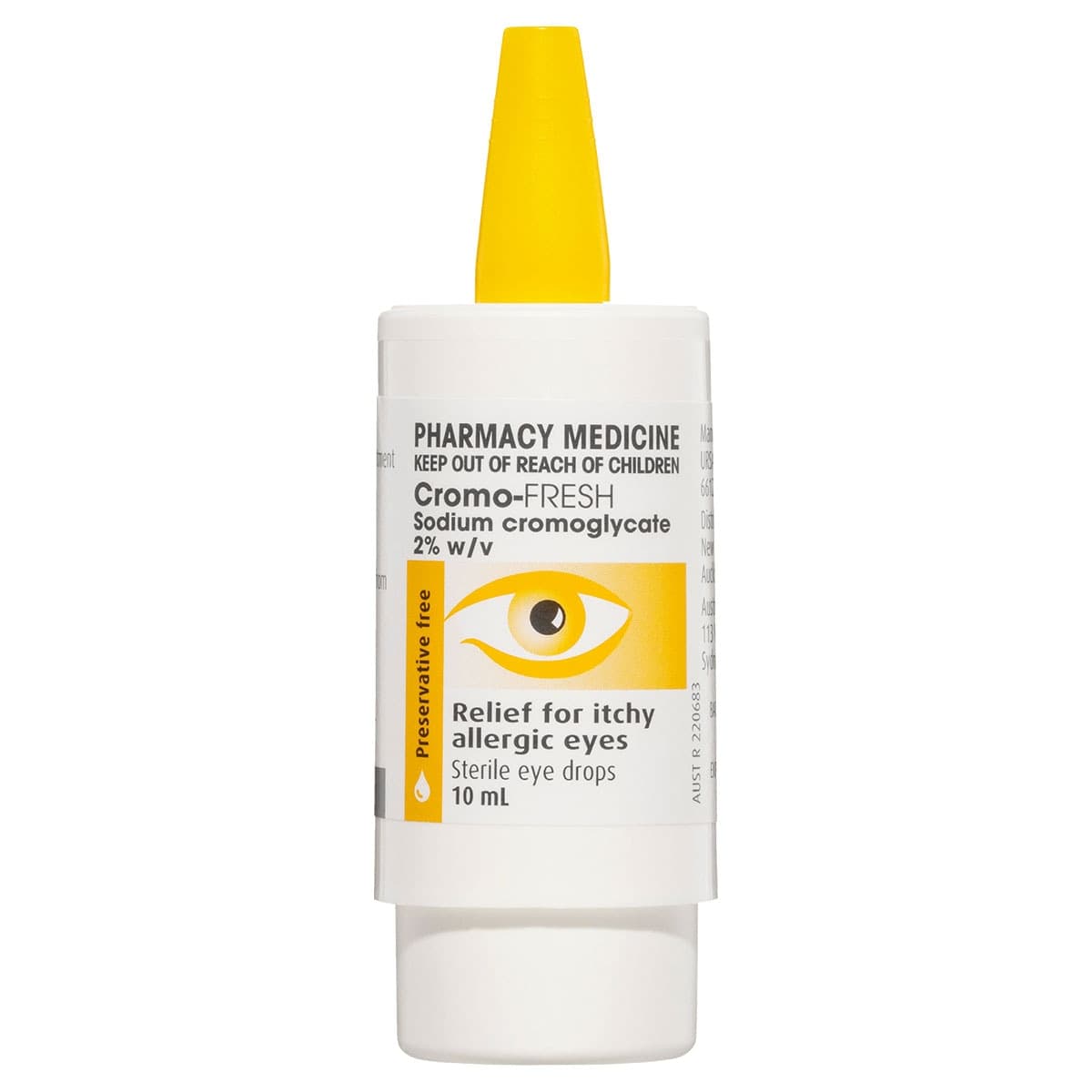 Thumbnail Cromo Fresh Allergy Eye Drops 10ml