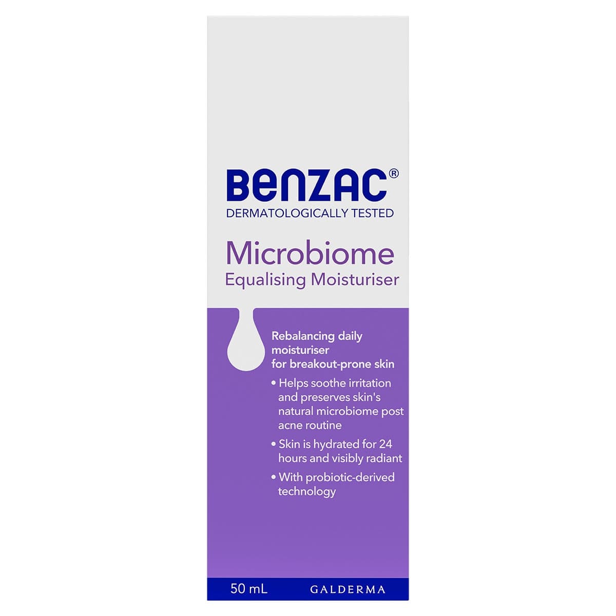 Benzac Microbiome Equalising Moisturiser 50Ml