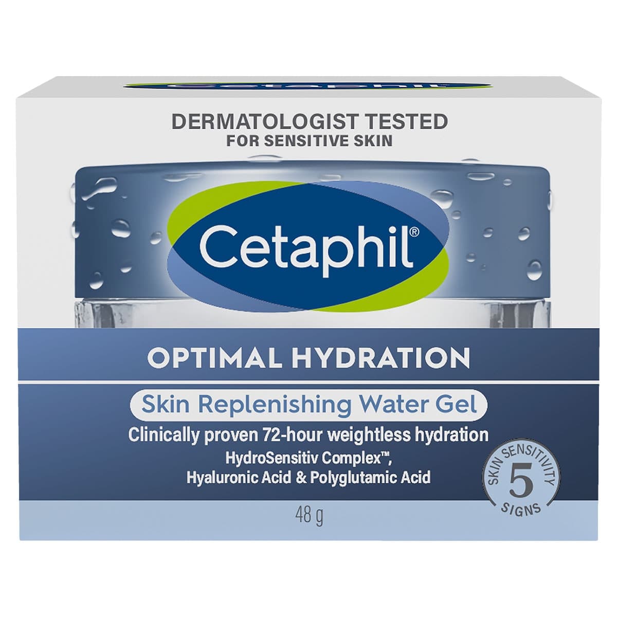 Cetaphil Optimal Hydration Skin Restoring Water Gel 48G