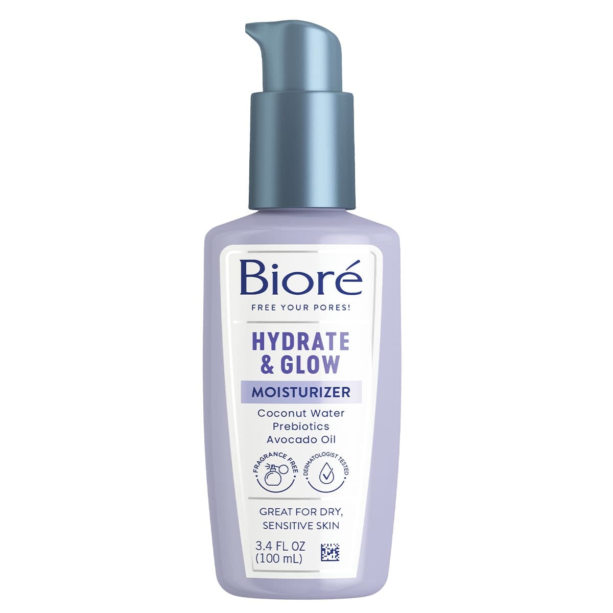 Biore Hydrate & Glow Moisturiser 100Ml