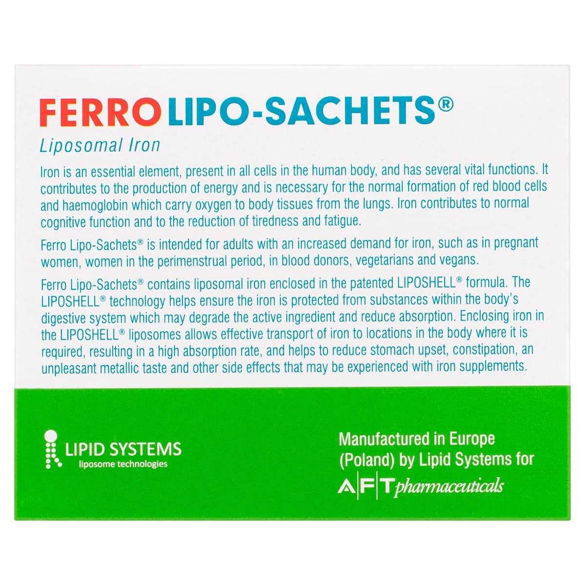 Thumbnail Lipo-Sachets Ferro Strawberry 5G X 30 Liquid Sachets