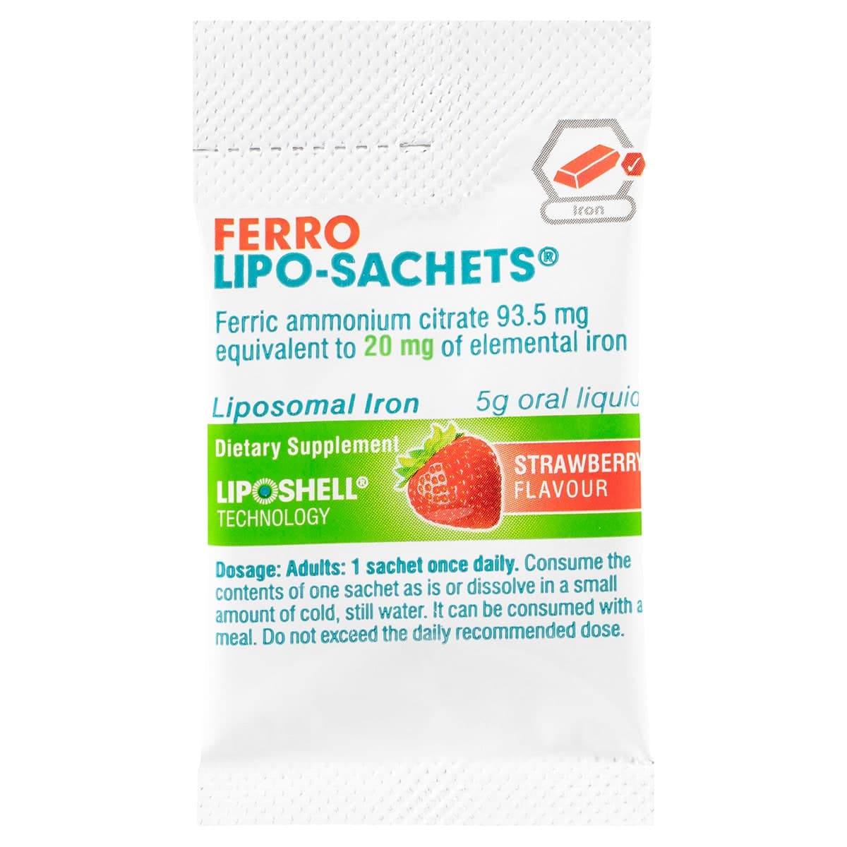 Thumbnail Lipo-Sachets Ferro Strawberry 5G X 30 Liquid Sachets