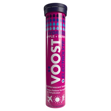 Voost Hydrate Apple + Berry 20 Effervescent Tablets