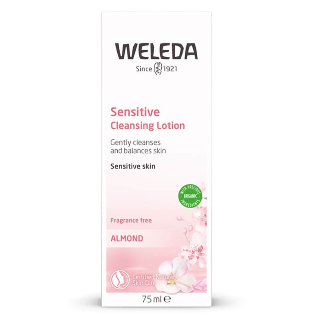 Weleda Almond Sensitive Cleansing Lotion Fragrance Free 75Ml