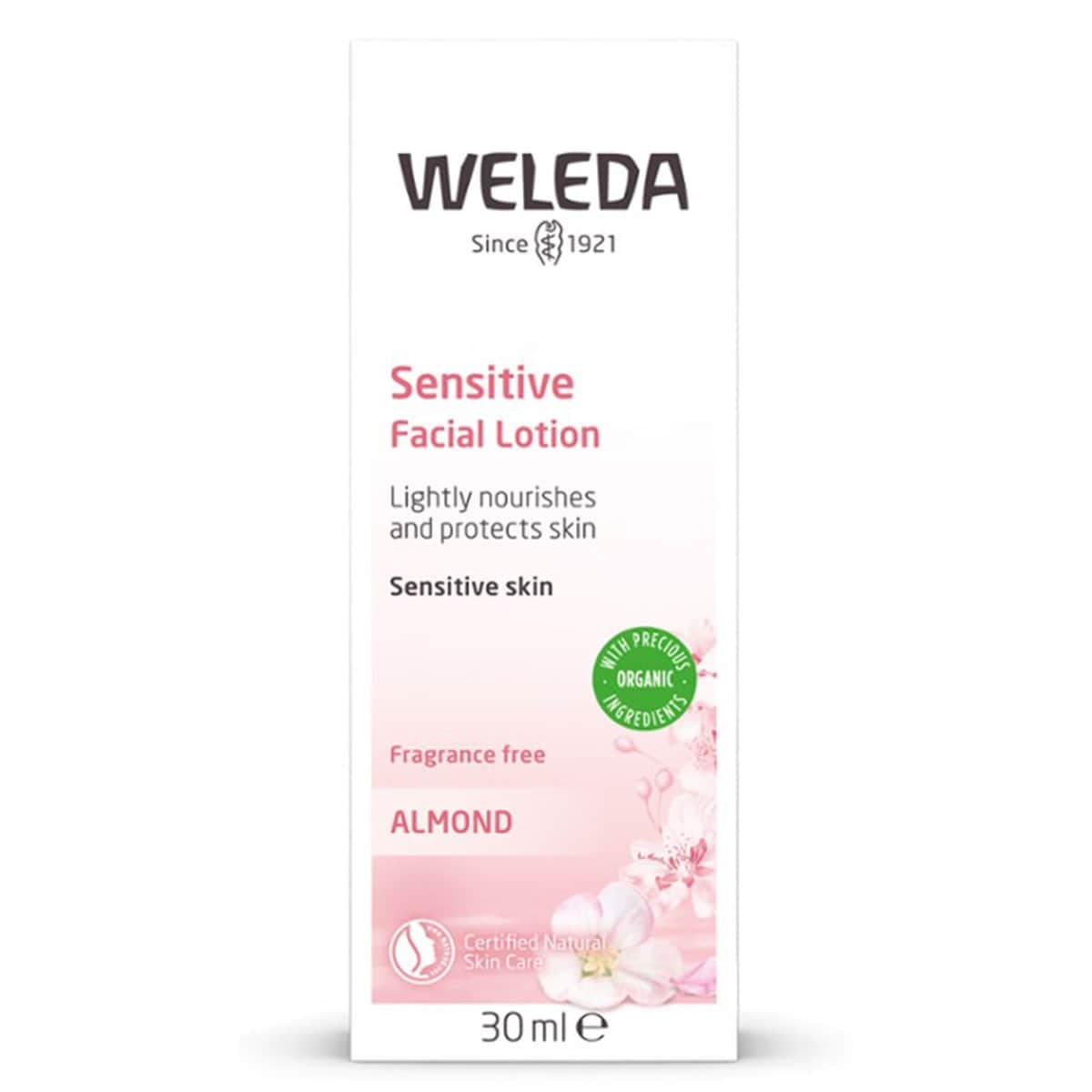 Weleda Almond Sensitive Soothing Facial Lotion Fragrance Free 30Ml