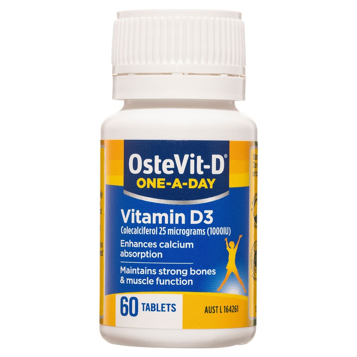 Ostevit-D One-A-Day Vitamin D3 1000Iu 60 Tablets