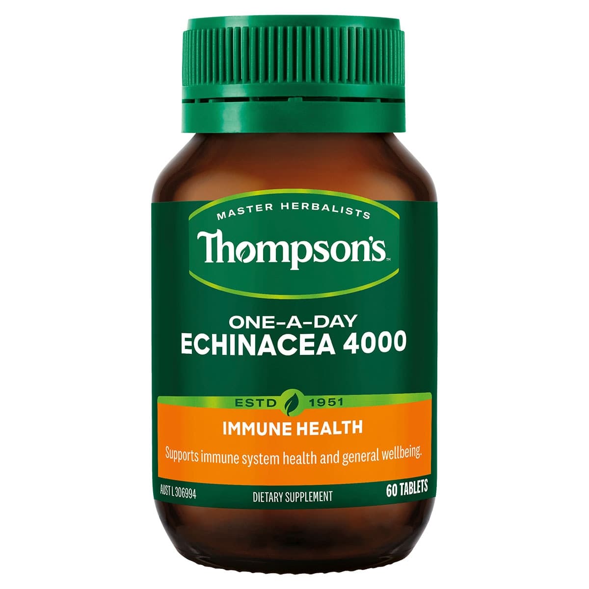 Thompsons One A Day Echinacea 4000Mg 60 Tablets