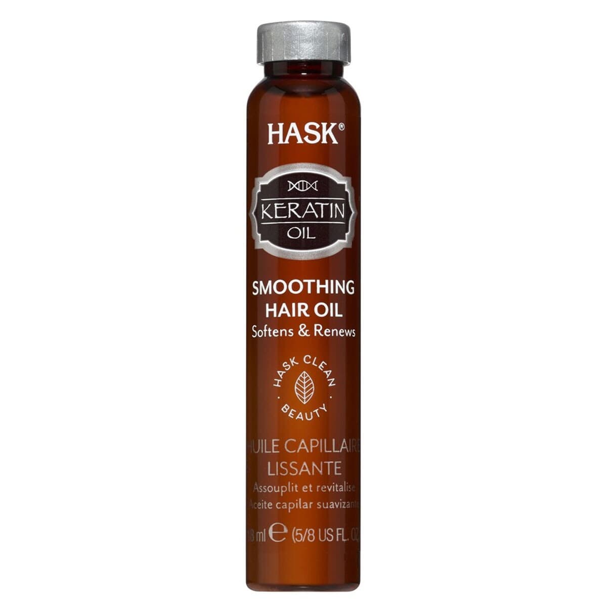 Hask Keratin Protein Smoothing Hair Oil 18Ml