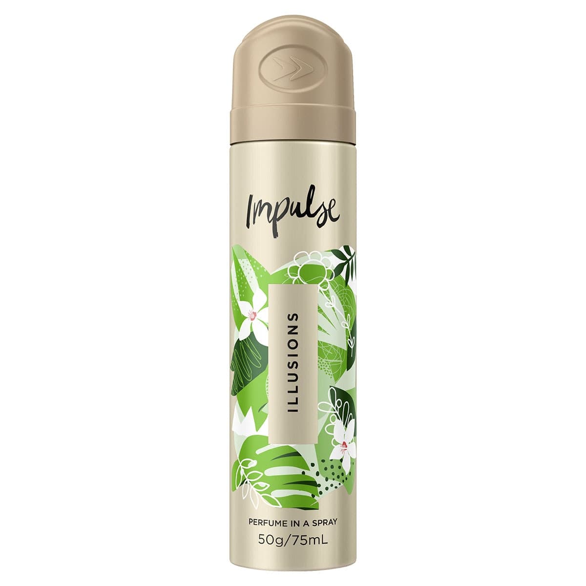 Impulse Perfumed Body Spray Illusions 75Ml