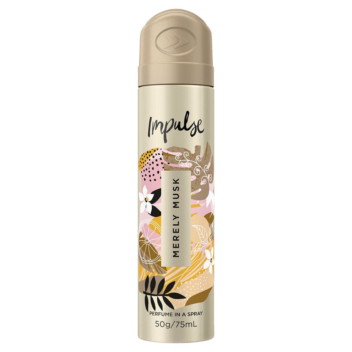 Impulse Perfumed Body Spray Musk 75Ml