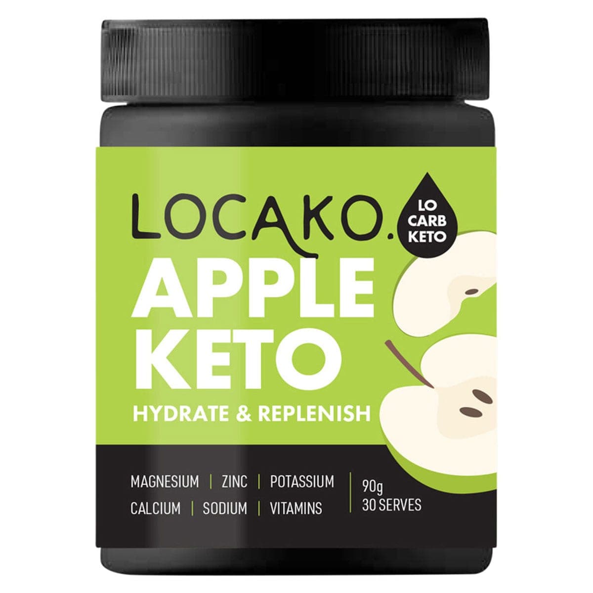 Locako Apple Keto Electrolytes Bhb Energy Blend 90G