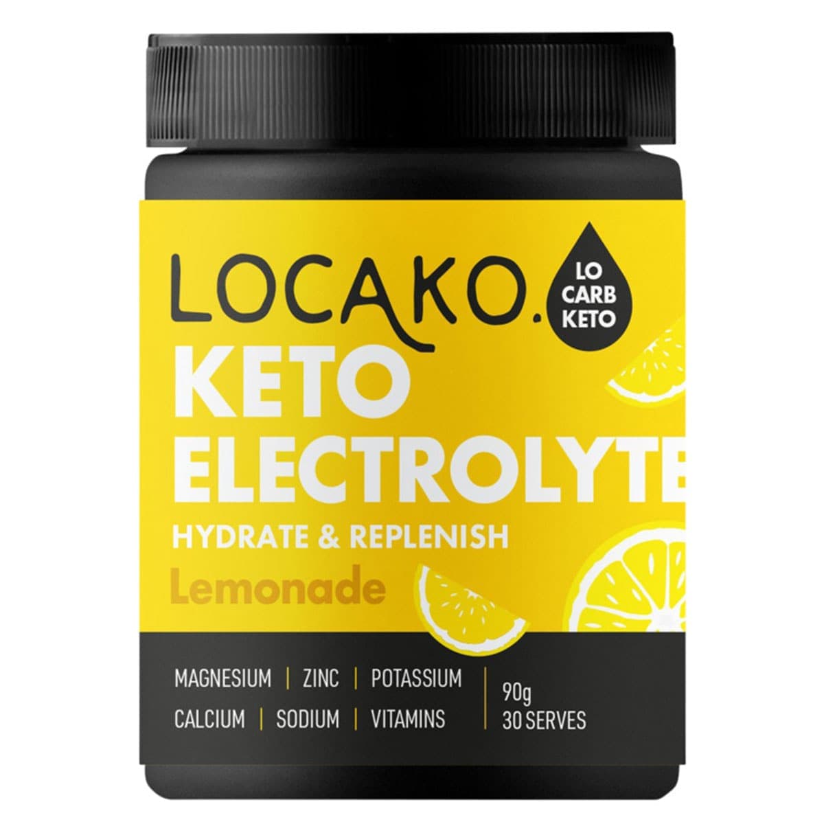 Locako Keto Electrolyte Lemonade 90G