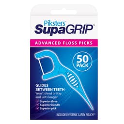 Piksters Supagrip Flosser Toothpick 50 Pack