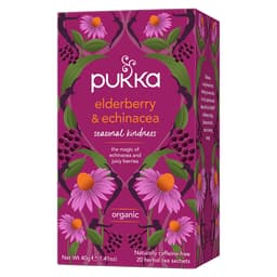 Pukka Elderberry & Echinacea Tea Bags 20 Pack