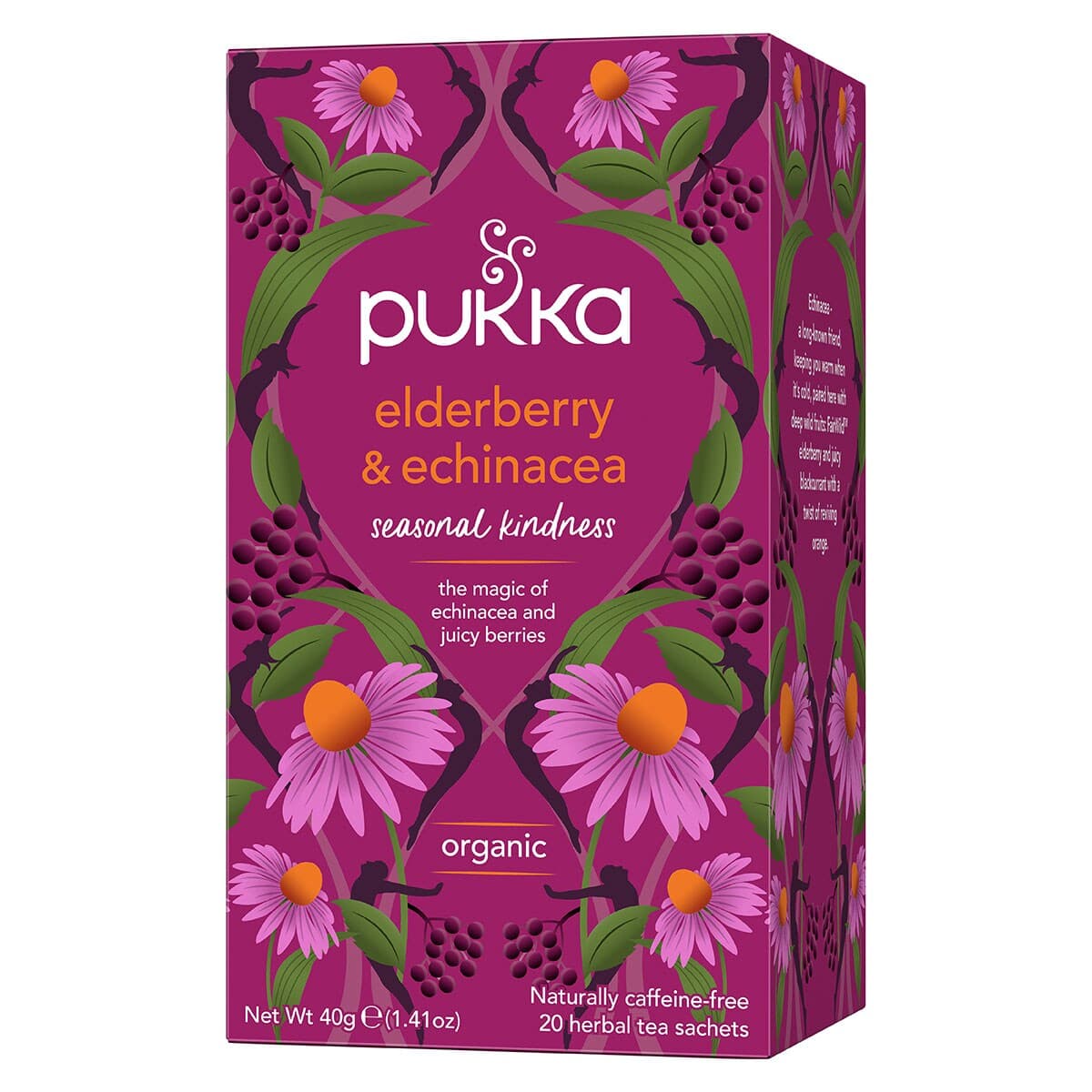 Thumbnail Pukka Elderberry & Echinacea Tea Bags 20 Pack