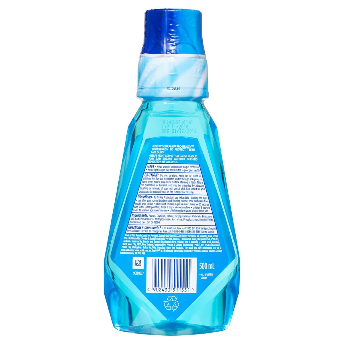 Thumbnail Oral B Pro-Health Multi Protection Mouth Rinse 500Ml