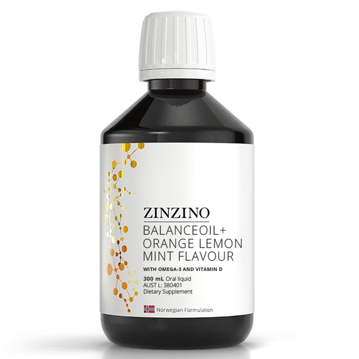 Zinzino Balance Oil Orange Lemon & Mint 300Ml