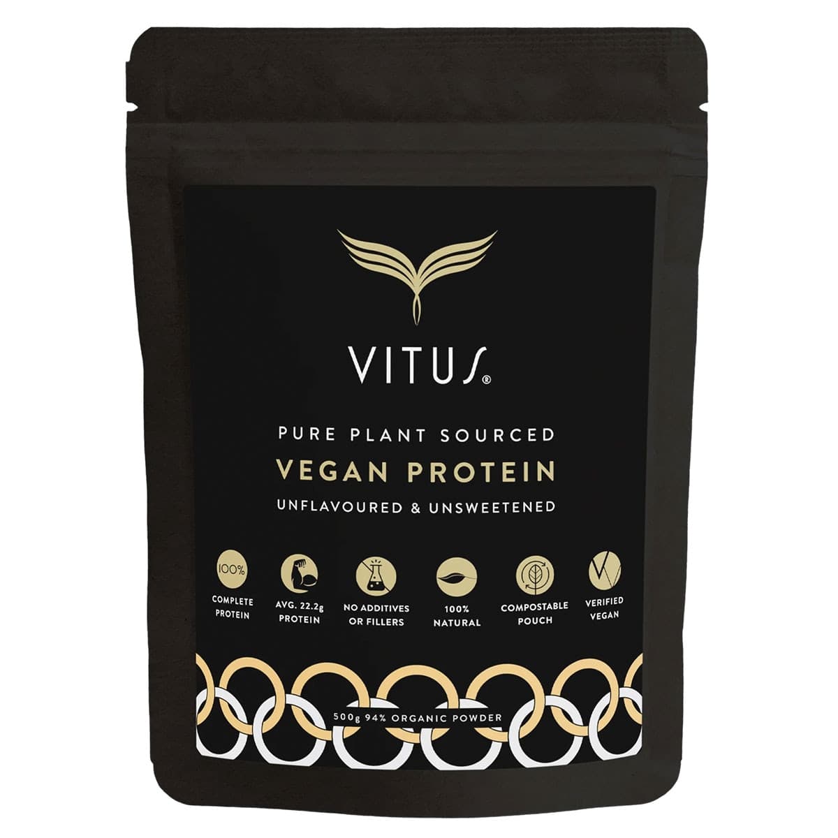 Vitus Vegan Protein Powder 500G