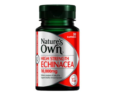 Natures Own High Strength Echinacea 10000Mg 30 Capsules