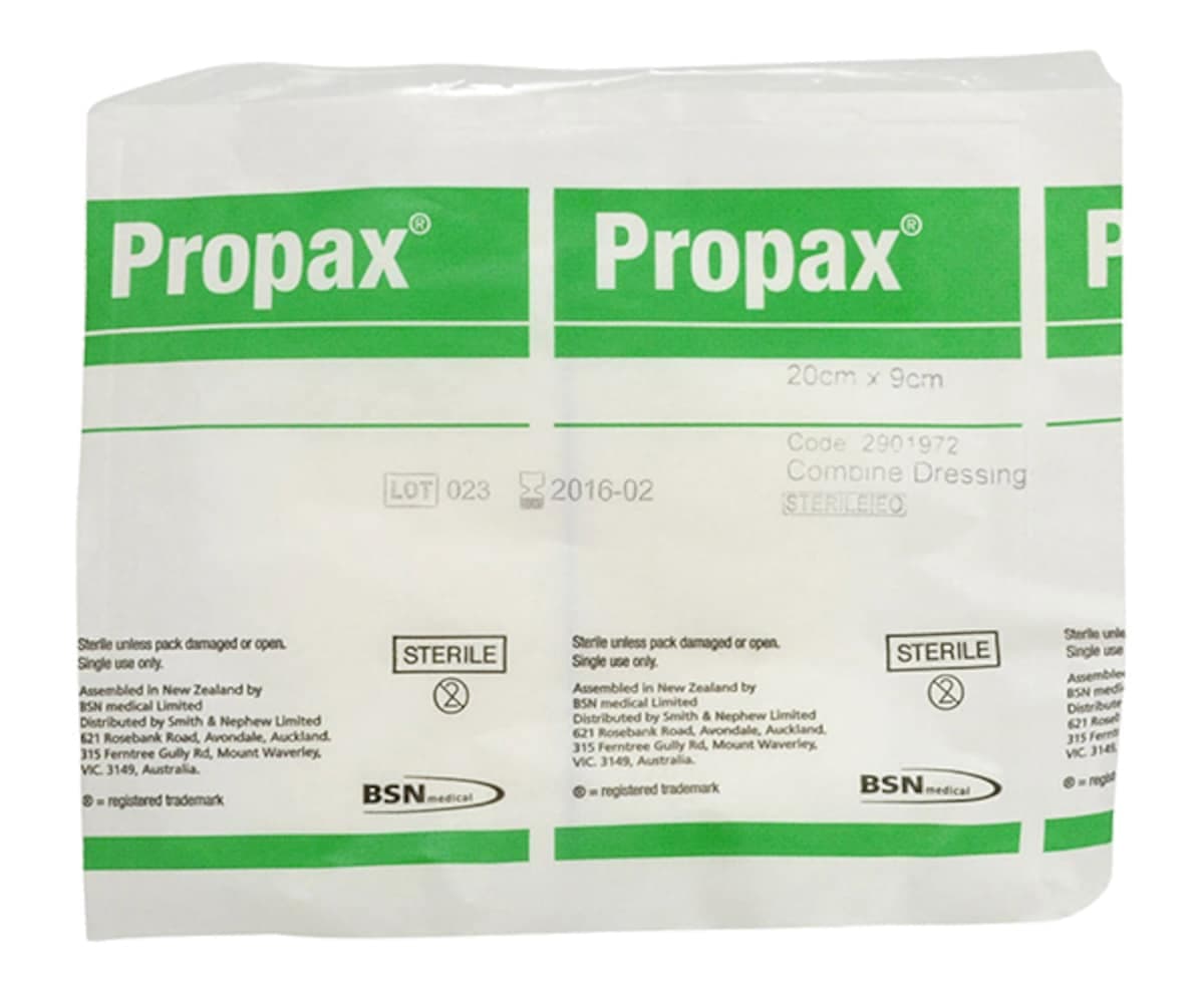 Propax Combine Dressing Pad 9Cm X 20Cm Single