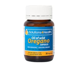 Solution 4 Health Oil Of Wild Oregano 30 Capsules