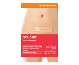 Cica-Care Scar Treatment Silicone Gel Sheet 12Cm X 6Cm Single By Smith & Nephew