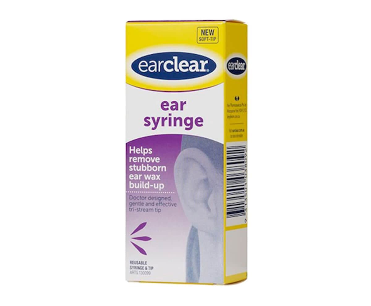 Earclear Ear Syringe For Wax Removal 1 Syringe