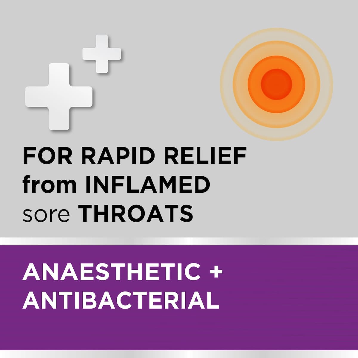 Thumbnail Strepsils Extra Rapid Sore Throat Relief With Anaesthetic Blackcurrant 36 Lozenges