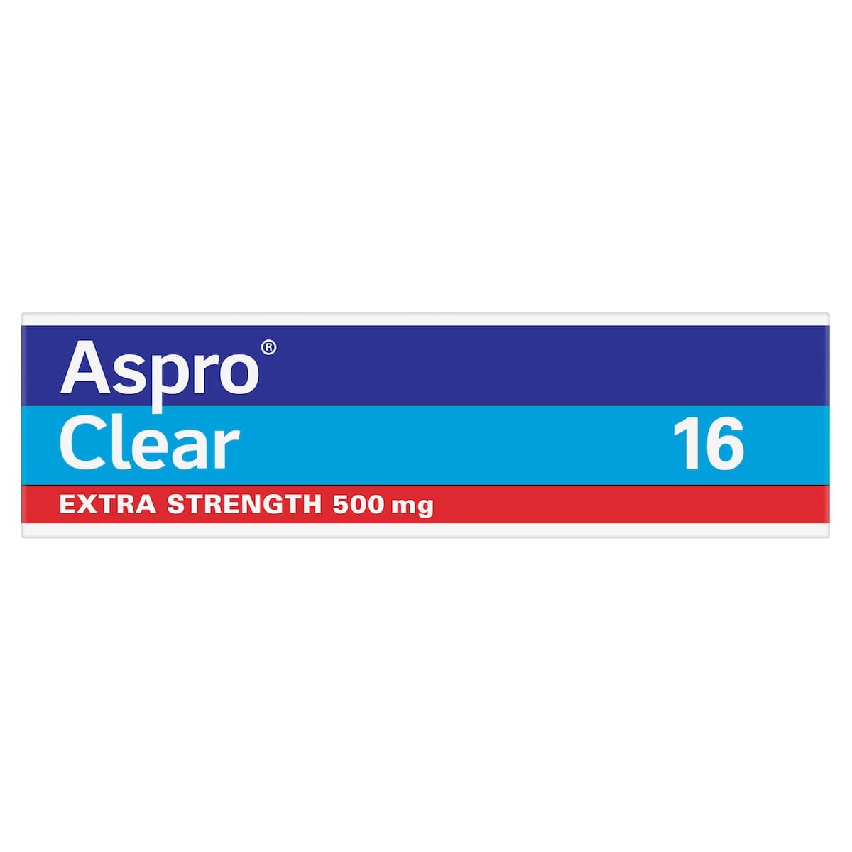 Thumbnail Aspro Clear Extra Strength Pain Relief 16 Soluble Tablets