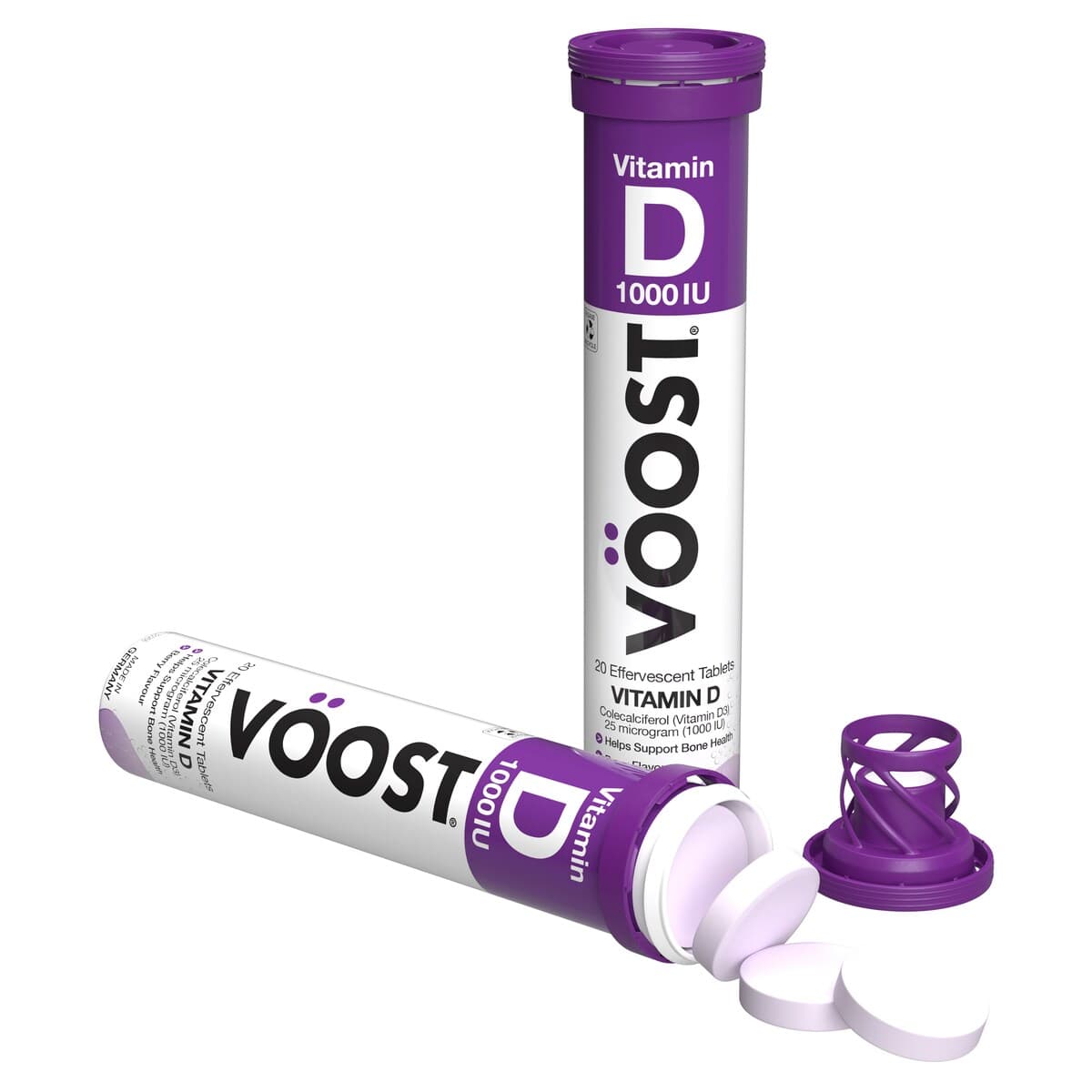 Thumbnail Voost Vitamin D 1000Iu Berry Flavour 20 Effervescent Tablets