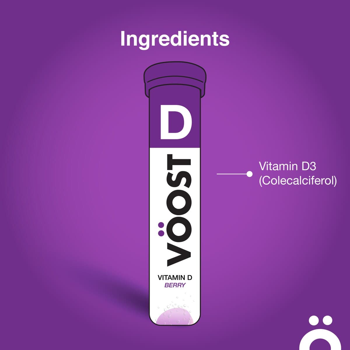 Thumbnail Voost Vitamin D 1000Iu Berry Flavour 20 Effervescent Tablets