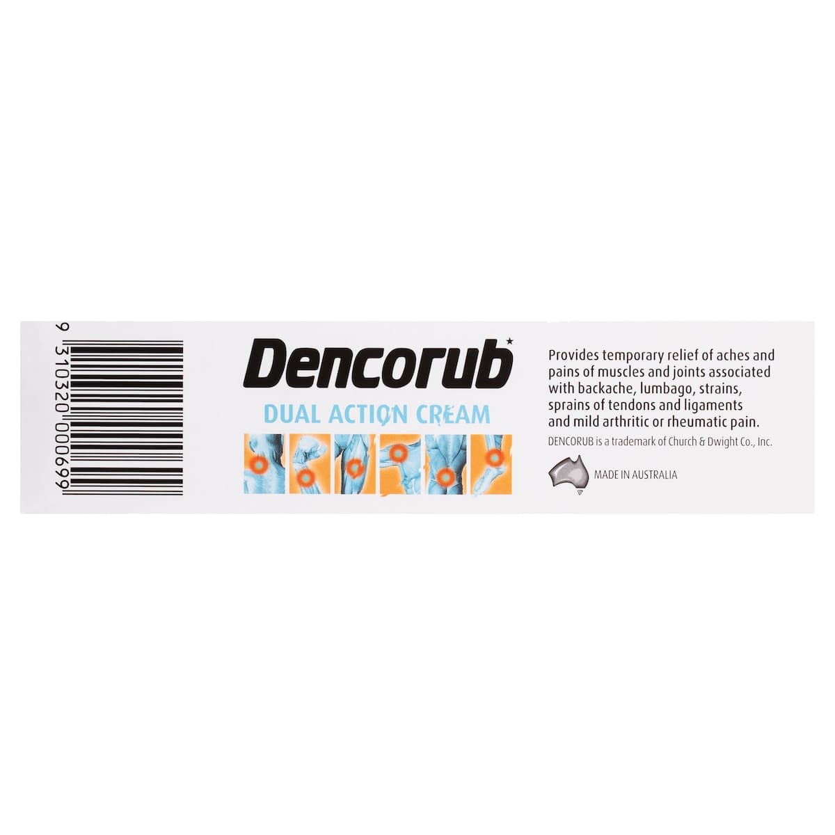 Thumbnail Dencorub Dual Action Cream Muscle & Joint Pain Relief 100G