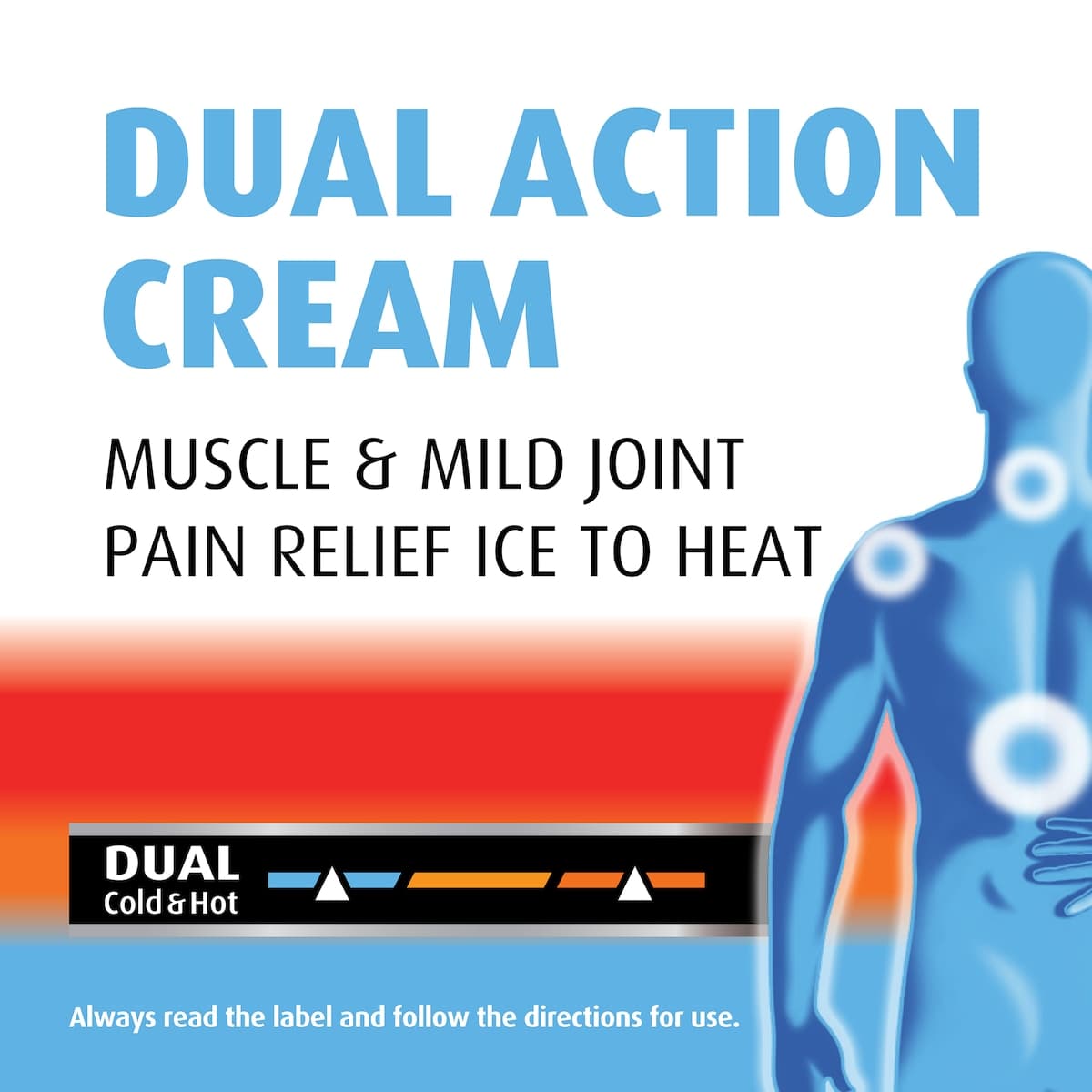 Thumbnail Dencorub Dual Action Cream Muscle & Joint Pain Relief 100G