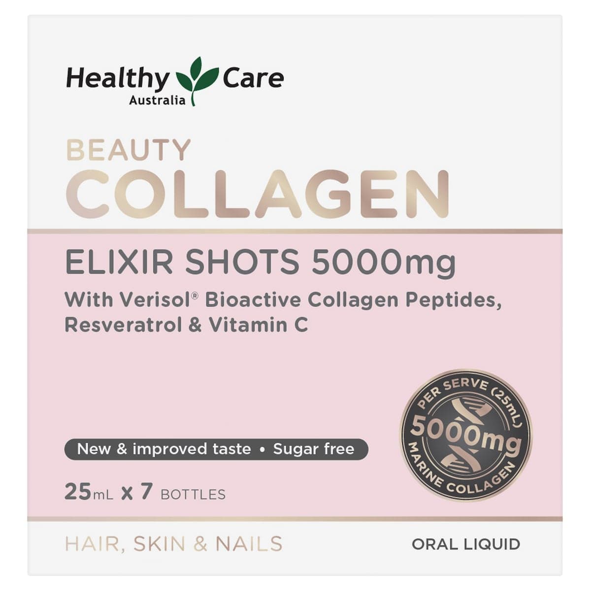 Thumbnail Healthy Care Beauty Collagen Elexir Shots 5000Mg 7 X 25Ml