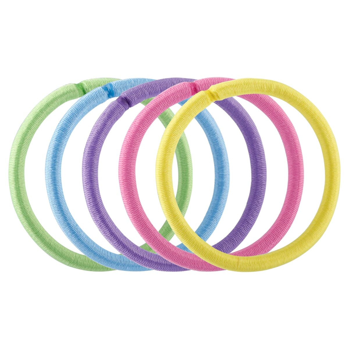 Thumbnail Lady Jayne Snagless Elastics Thick Assorted 10 Pack (Colours Selected At Random)