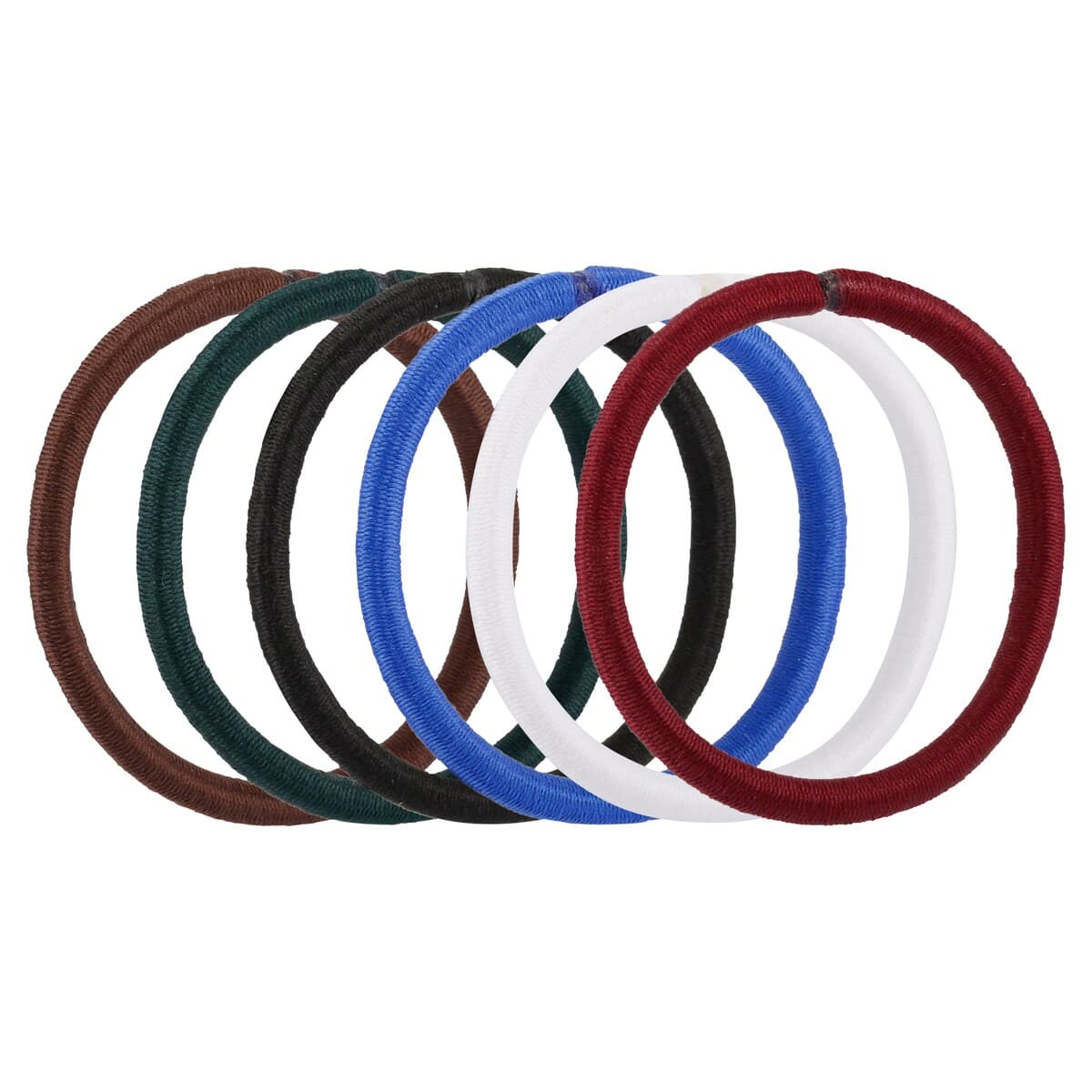 Thumbnail Lady Jayne Snagless Elastics Thick Assorted 10 Pack (Colours Selected At Random)