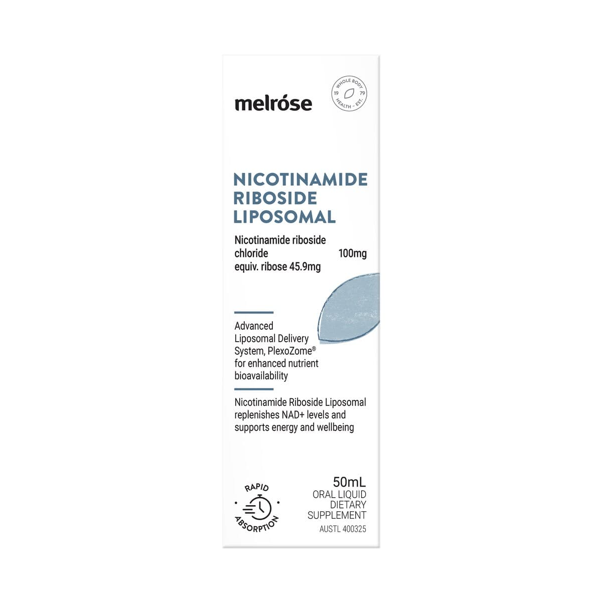 Thumbnail Melrose Liposomal Nicotinamide Riboside 50Ml