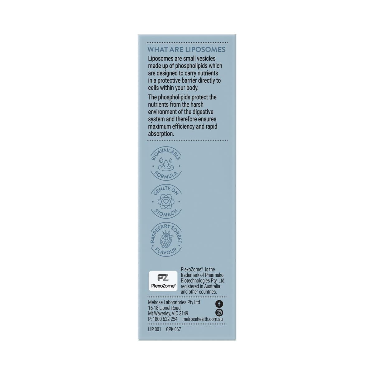 Thumbnail Melrose Liposomal Nicotinamide Riboside 50Ml