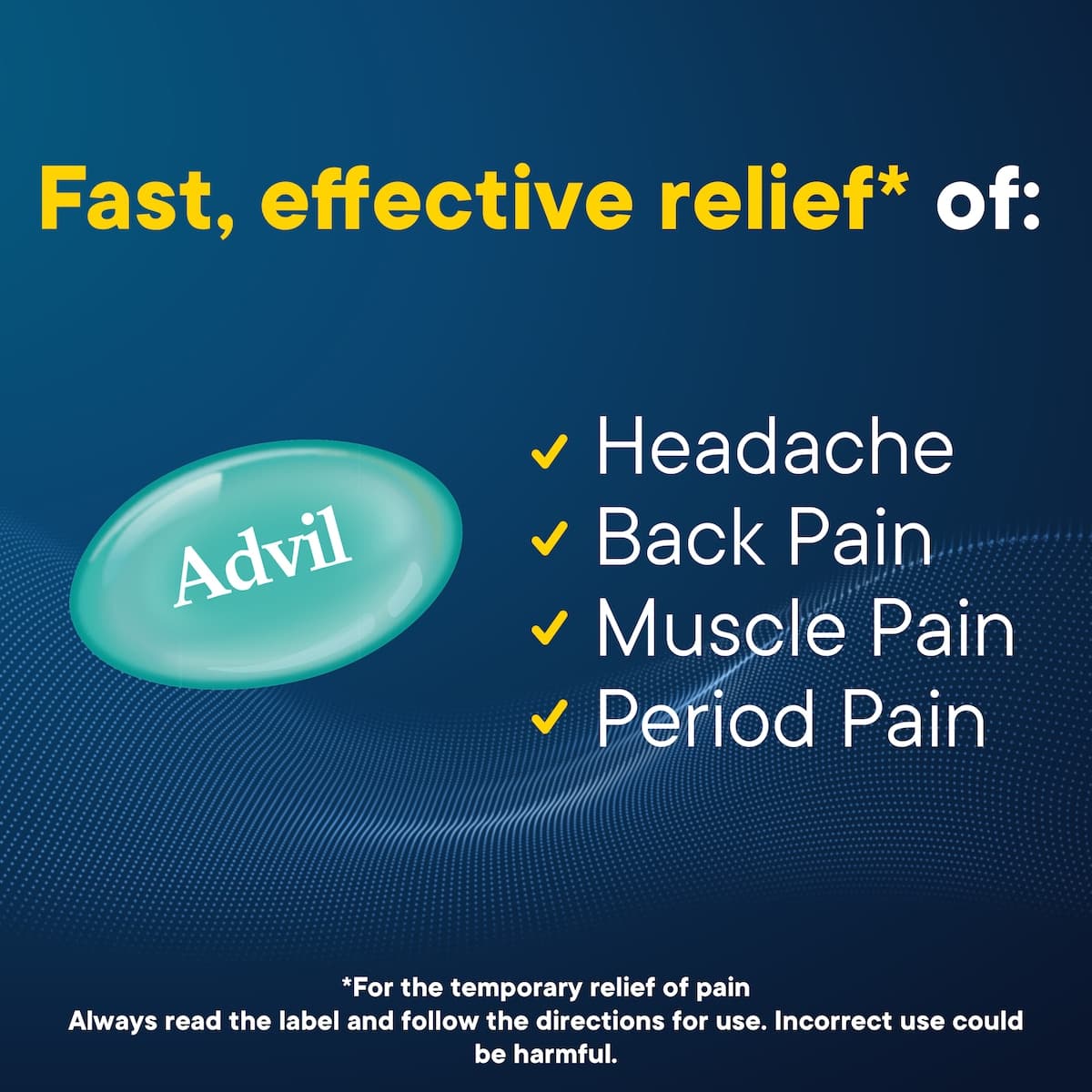 Thumbnail Advil Minis Fast Pain Relief 20 Liquid Capsules