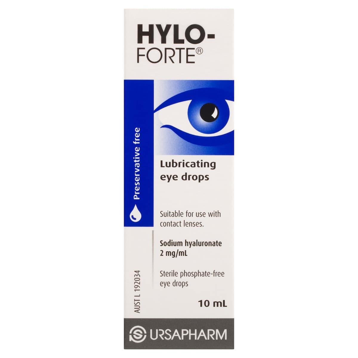 Thumbnail Hylo Forte Lubricating Eye Drops Preservative Free 10Ml