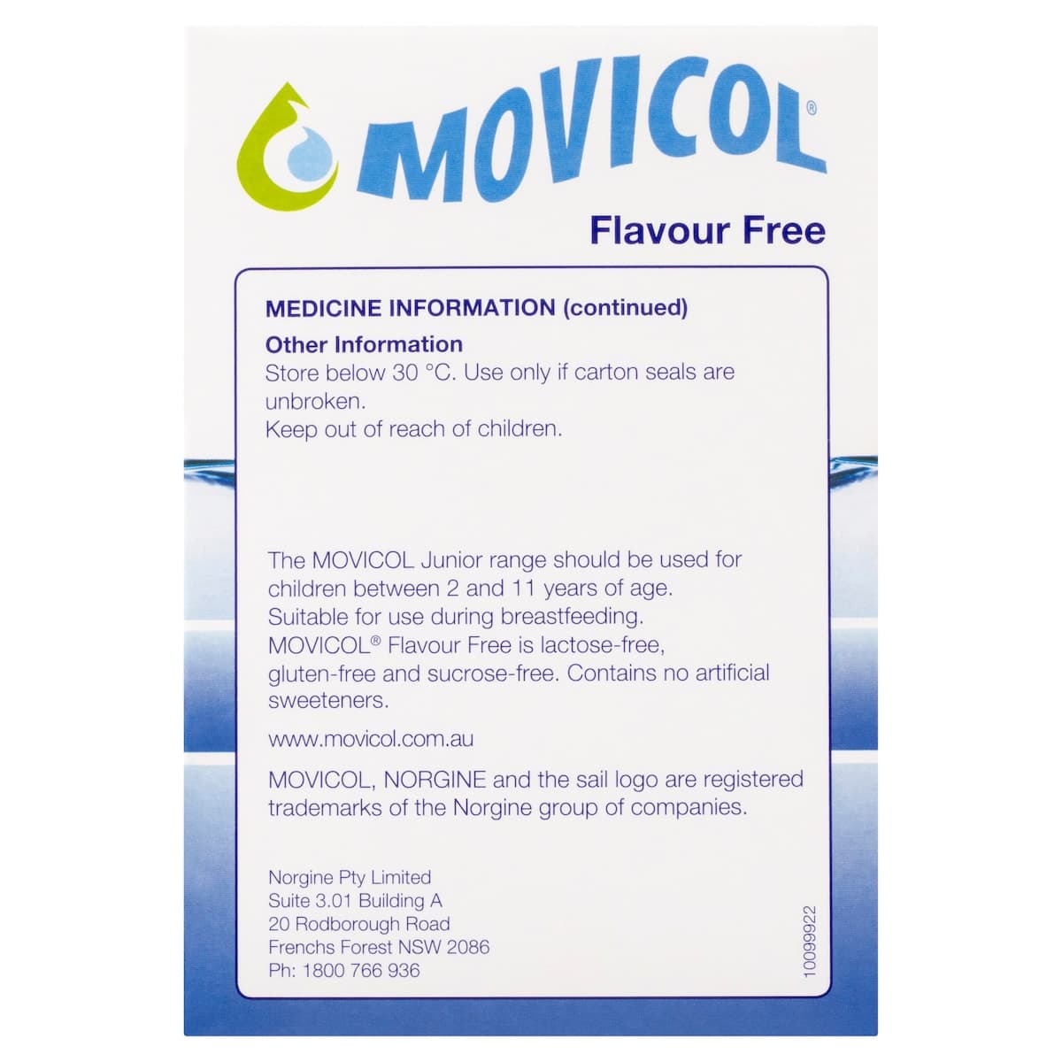 Thumbnail Movicol Adult Flavour Free 13G X 30 Sachets