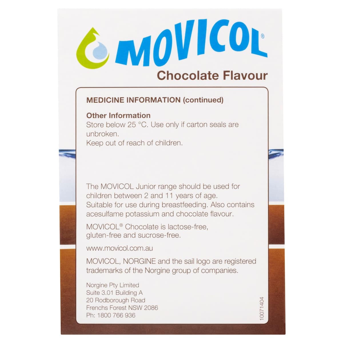 Thumbnail Movicol Adult Chocolate 13G X 30 Sachets