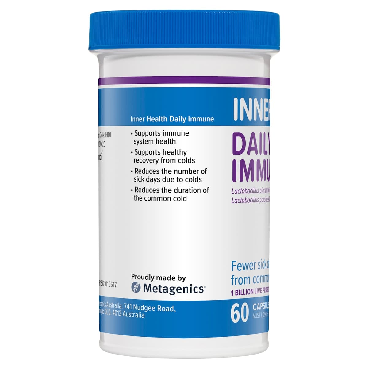 Thumbnail Inner Health Daily Immune Fridge Free 60 Capsules